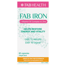 Fab Iron + Vit. B Complex & Zinc 60s