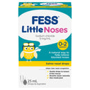 FESS Little Noses Saline Nasal Drops + Aspirator 25mL