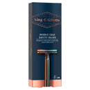 GILLETTE King C Double Edge Razor + 5ct