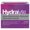 Hydralyte Electrolyte Powder Apple Blackcurrant Flavoured 10 Pack