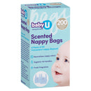 Baby U Nappy Bags 200pk