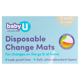 Baby U Change Mats 10pk