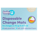 Baby U Change Mats 10pk