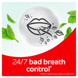 Colgate Plax Antibacterial Mouthwash, 250mL, Bamboo Charcoal Mint, Alcohol Free, Bad Breath Control