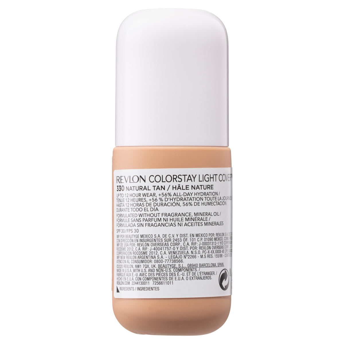 Revlon ColorStay™ Light Cover Foundation Natural Tan 30mL