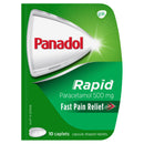 Panadol Rapid for Pain Relief, Paracetamol - 500mg 10 Caplets