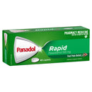 Panadol Rapid for Pain Relief, Paracetamol - 500mg 40 Caplets - LIMIT 2