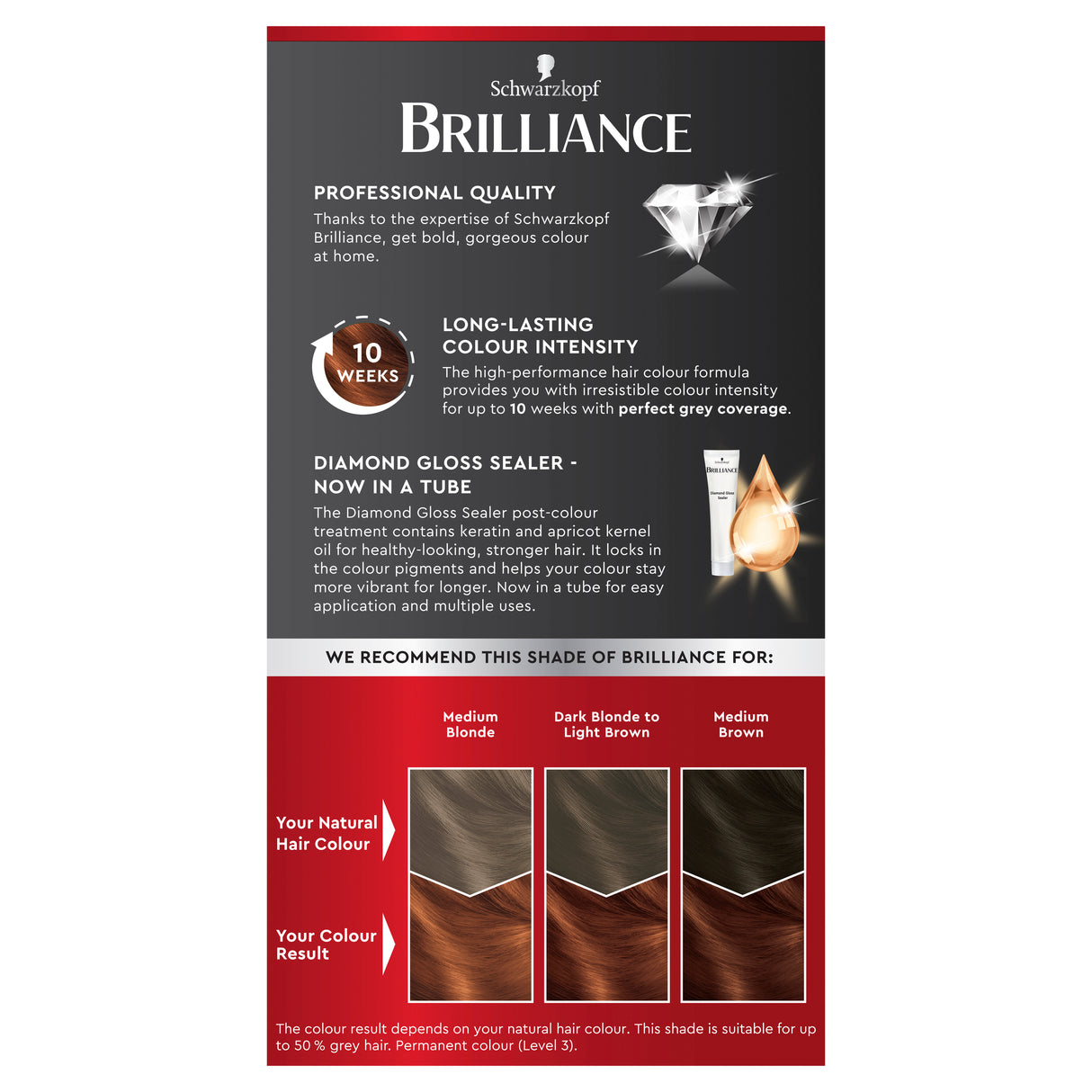 Schwarzkopf Brilliance 01 Fiery Topaz