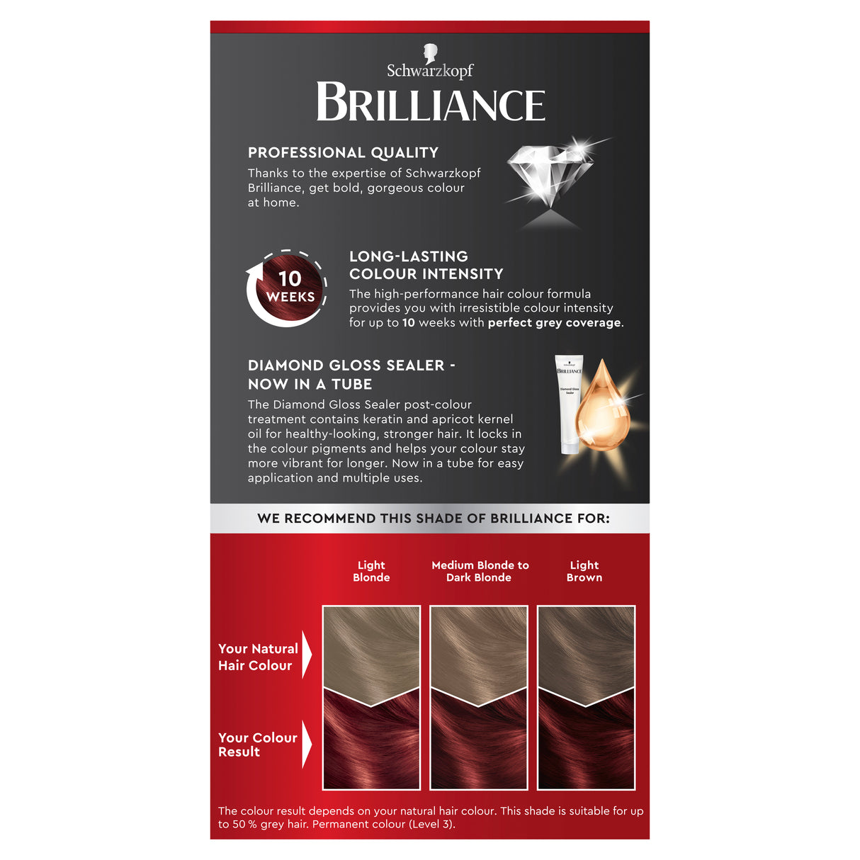 Schwarzkopf Brilliance 37 Hypnotic Red