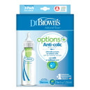 Dr. Brown's 250ml Narrow Neck Feeding Bottle Level 1 Teat 3pk