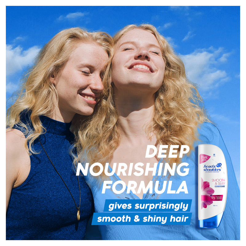 Head & Shoulders Smooth & Silky Anti Dandruff Conditioner for Smooth & Silky Hair 400 ml