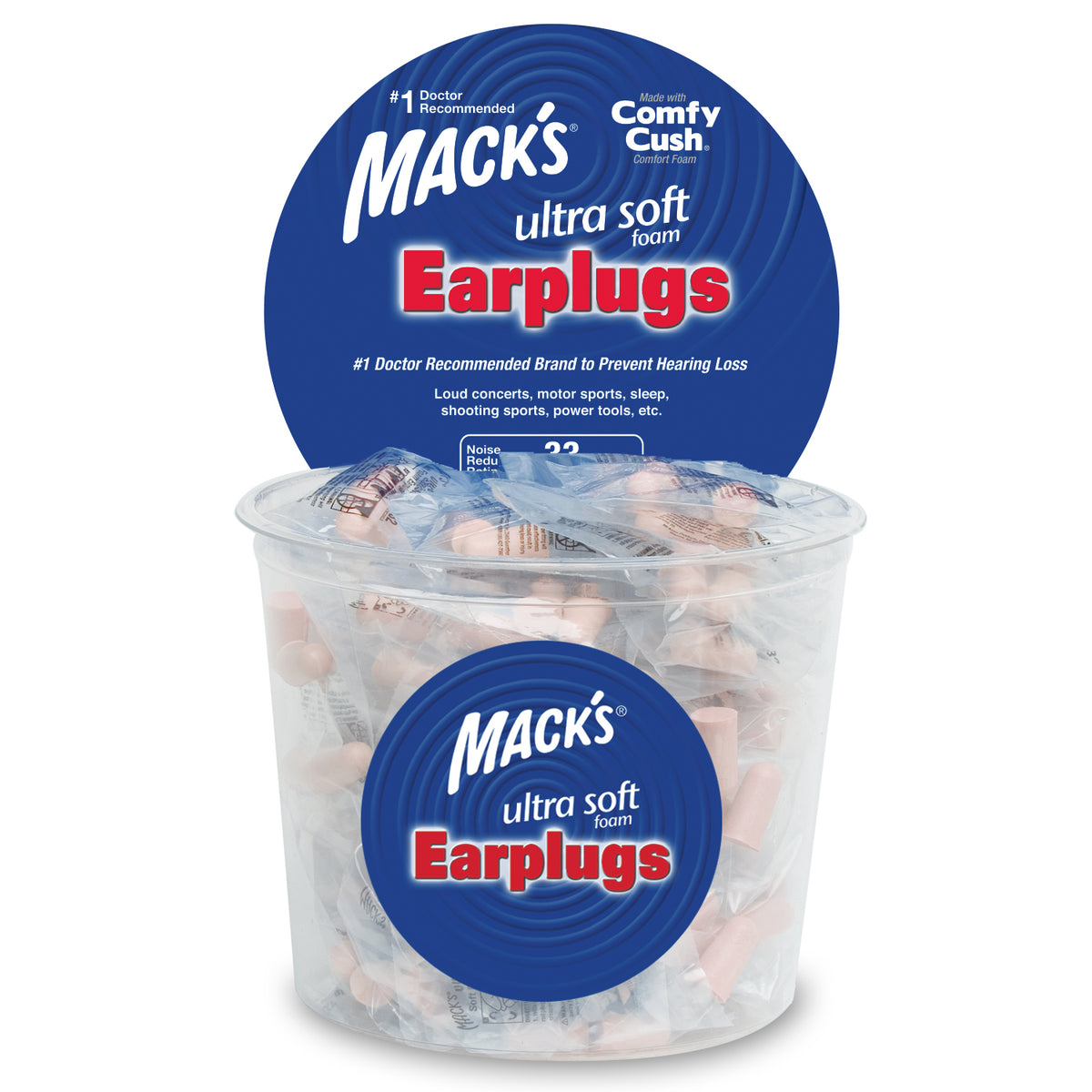 MACKS Ultrasafe Sound Foam