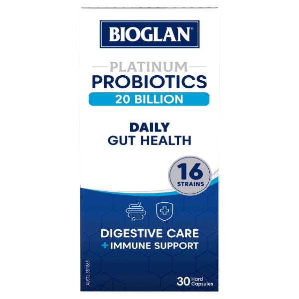 Bioglan Platinum Probiotics 20B Capsules 30s
