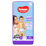 Huggies Ultra Dry Nappy Pants Boy Size 3 (6-12kg) 38 Pack