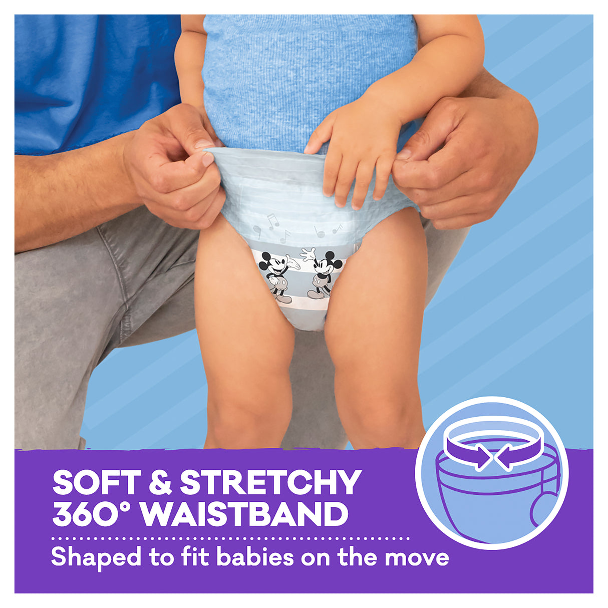 Huggies Ultra Dry Nappy Pants Boy Size 3 (6-12kg) 38 Pack