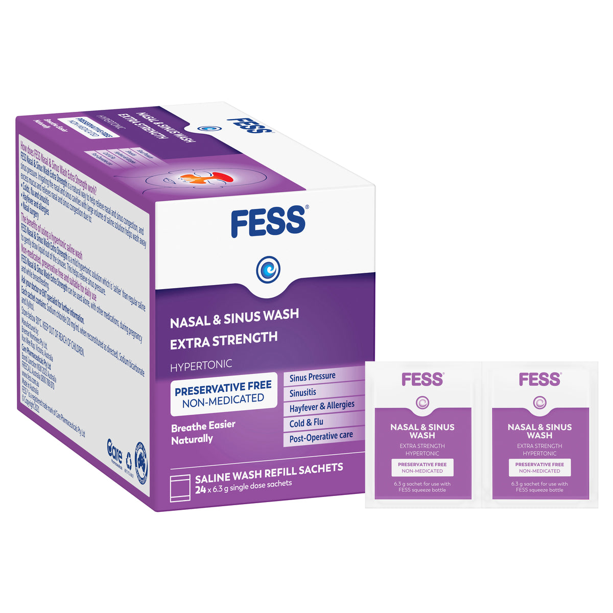 FESS Nasal and Sinus Wash 24 x 6.3g