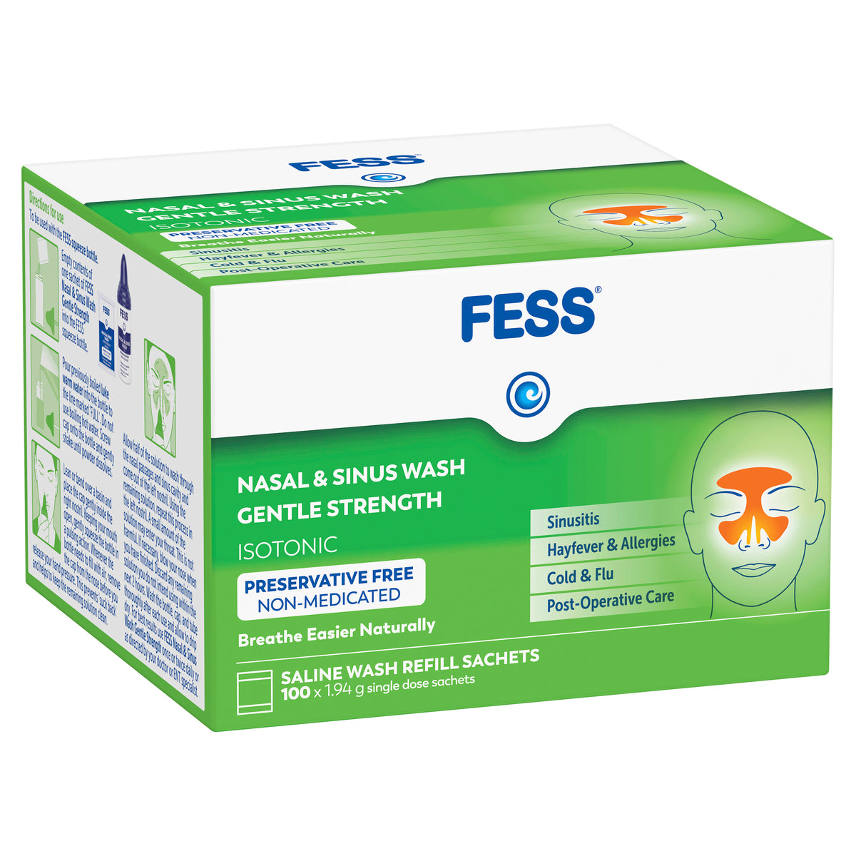 FESS SC Gentle Wash Sachets 100