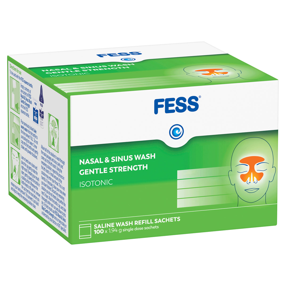 FESS SC Gentle Wash Sachets 100