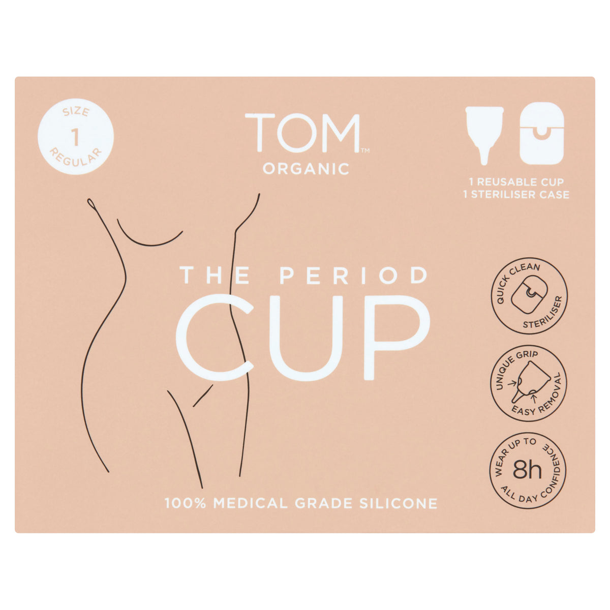 TOM Organic The Period Cup Size 1 Regular