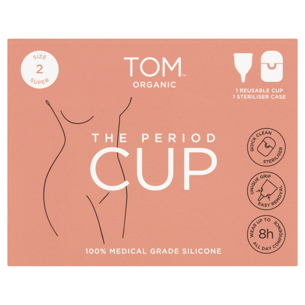 TOM Organic The Period Cup Size 2 Super