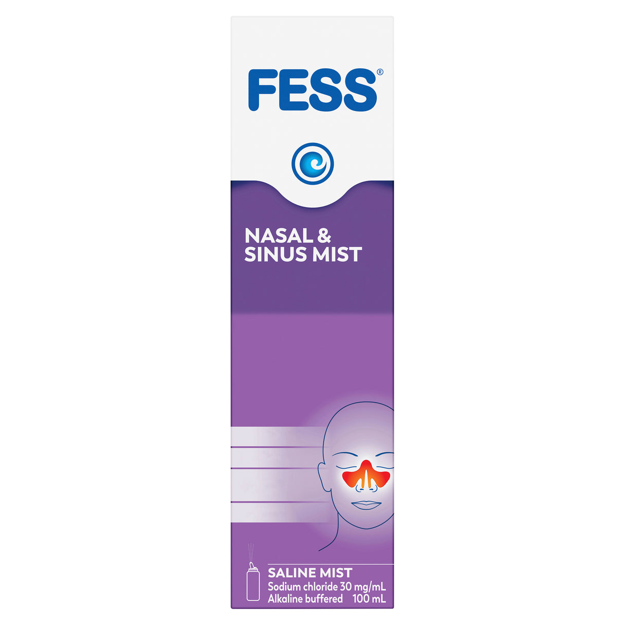 FESS Nasal & Sinus Mist Congestion Relief 100mL