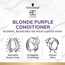 Schwarzkopf Extra Care Blonde Anti-Yellow Toning Purple Conditioner 250mL