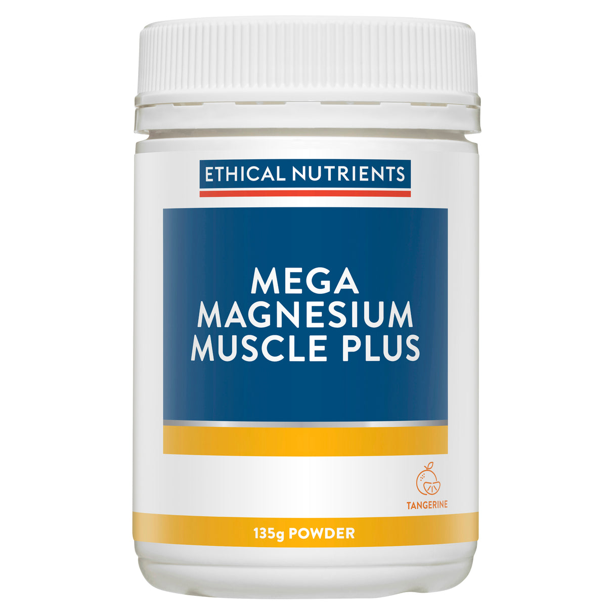 Mega Magnesium Muscle Plus Powder Tangerine 135 g