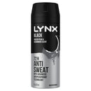 Lynx Antiperspirant Body Spray Black 165ml