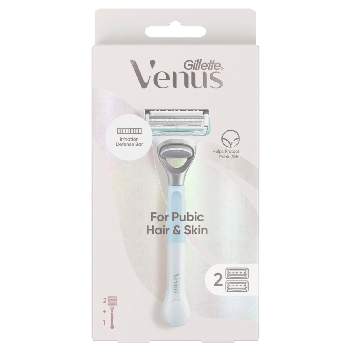 Gillette Venus Intimate Bikini Razor+2UP