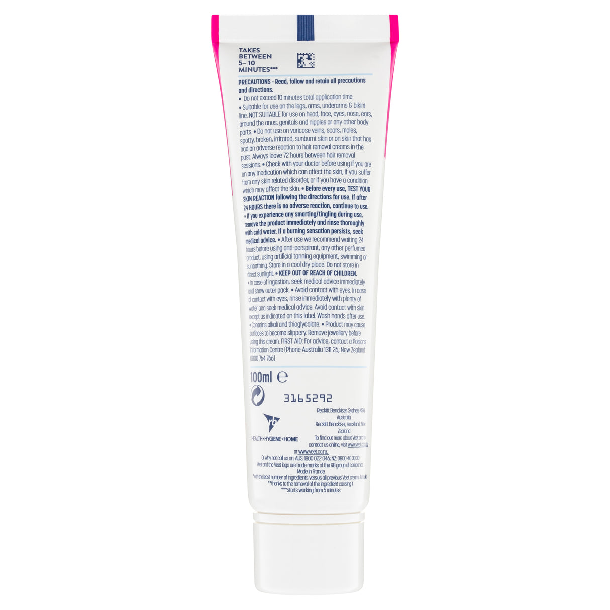 Veet Pure Hair Removal Cream Bikini and Underarm Dome Applicator