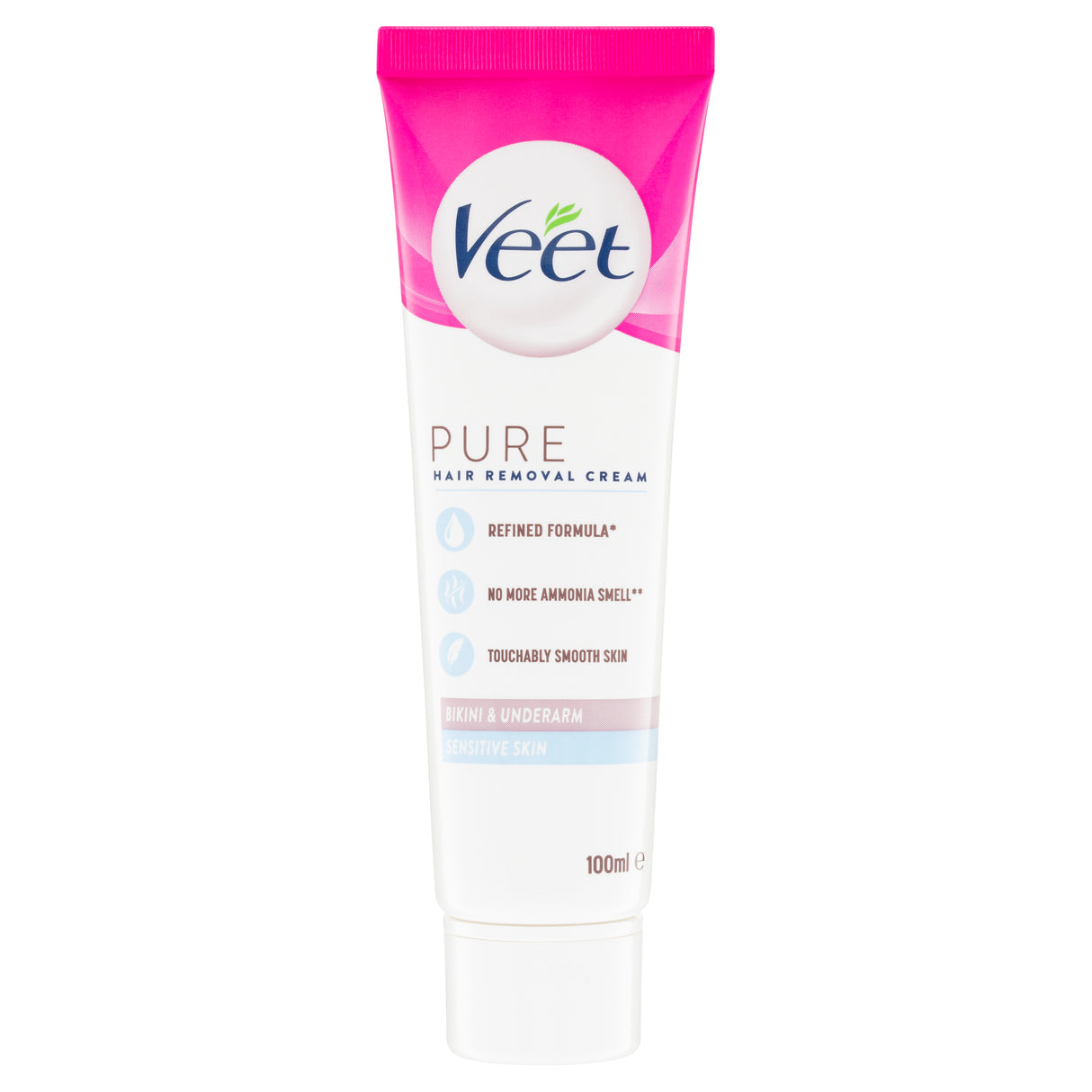 Veet Pure Hair Removal Cream Bikini and Underarm Dome Applicator