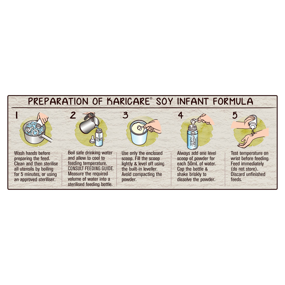 Karicare Soy Baby Infant Formula From Birth to 12 Months 900g