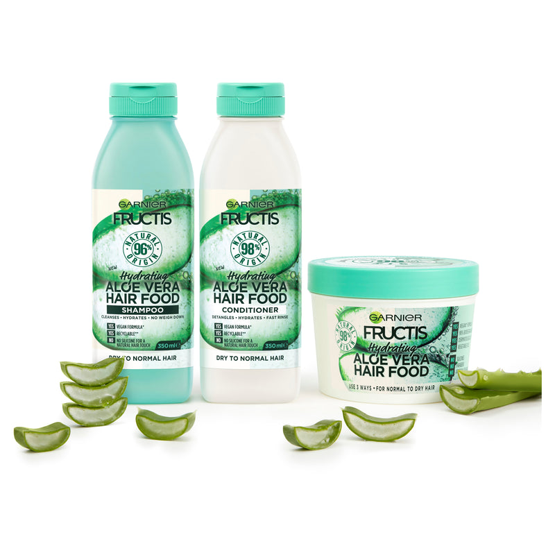 Garnier Fructis Hair Food Aloe Vera Shampoo 350ml