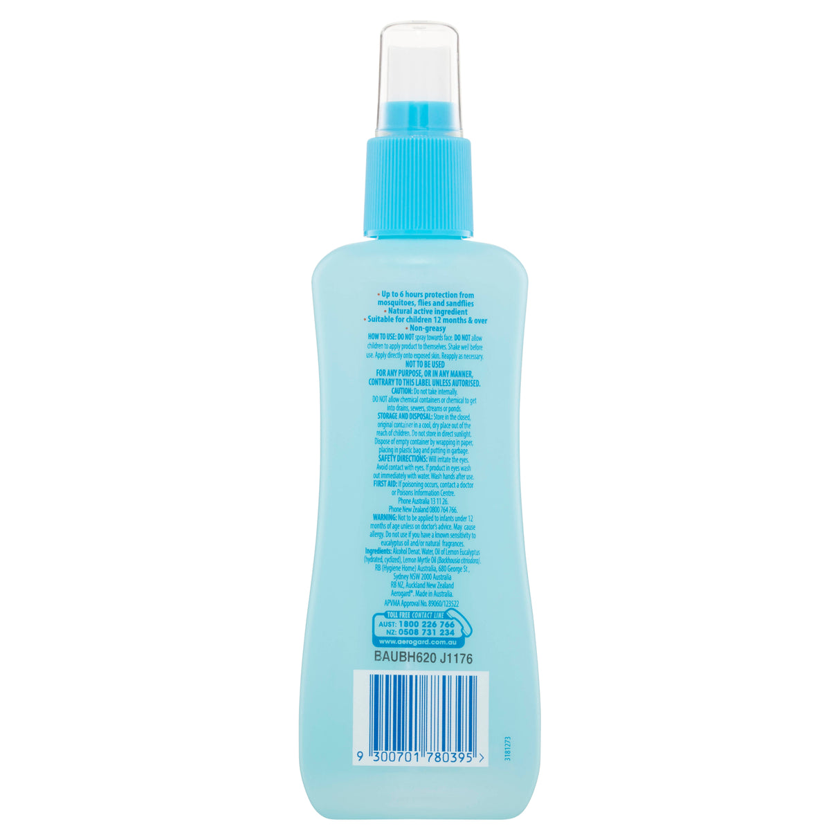Aerogard Plant Based Spray 175ml