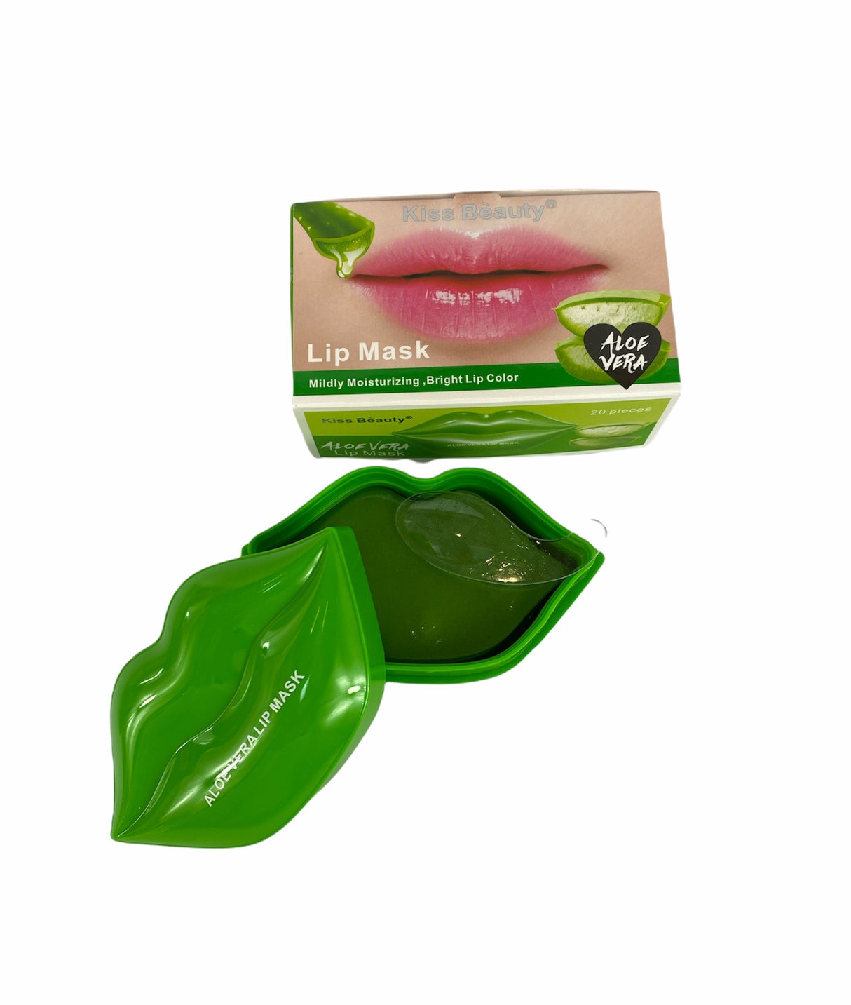 Kiss Beauty Aloe Vera Lip Mask 20pk