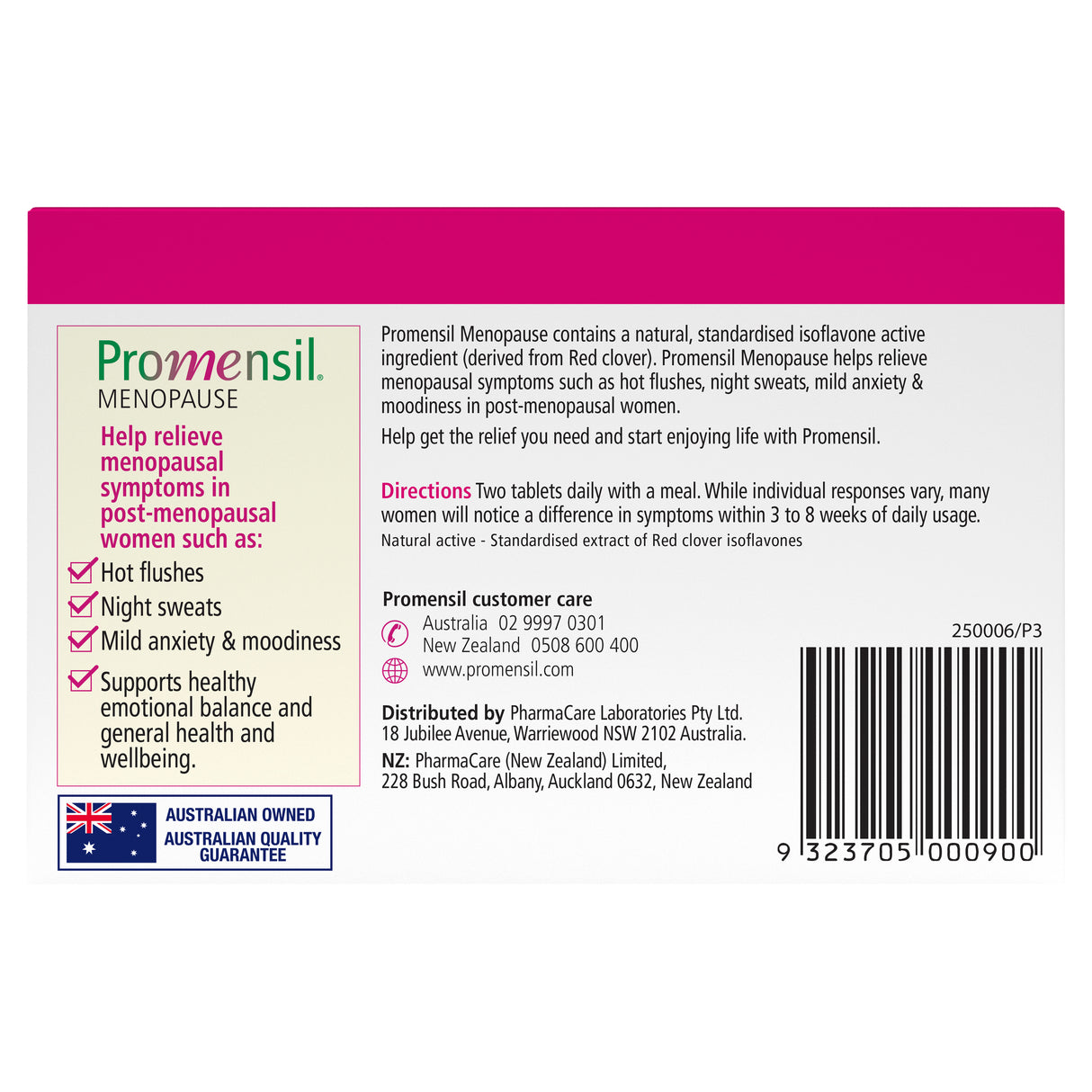 PROMENSIL 40mg 90tabs Economy pk