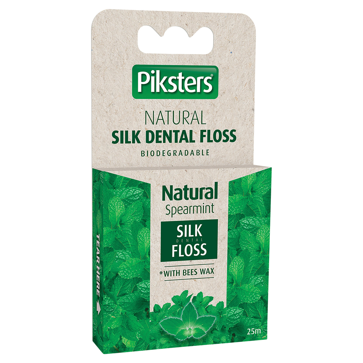 Piksters Silk Dental Floss Spearmint