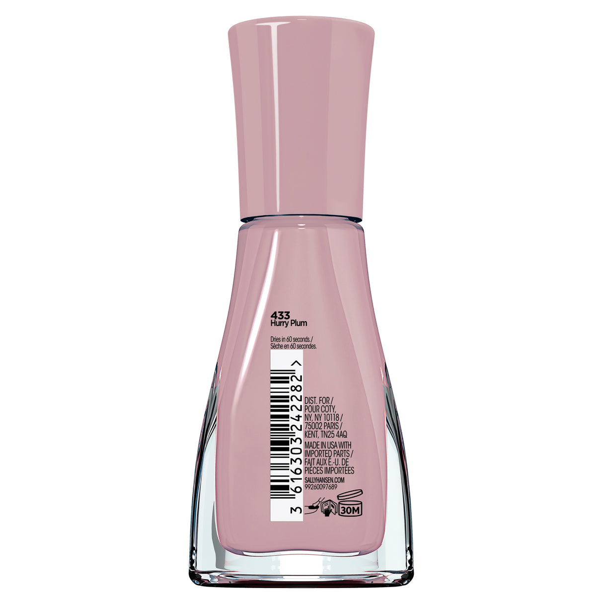 Sally Hansen Insta-Dri Hurry Plum Nail Polish 13.3 mL