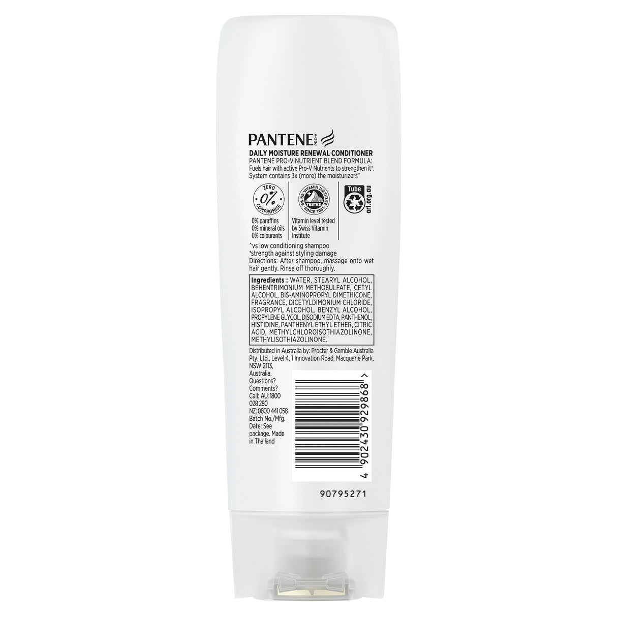 Pantene Pro-V Daily Moisture Renewal Condtioner: Moisturising Conditioner for Dry Hair 375 ml