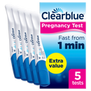 Clearblue Pregnancy Test, Rapid Detection, 5 Tests