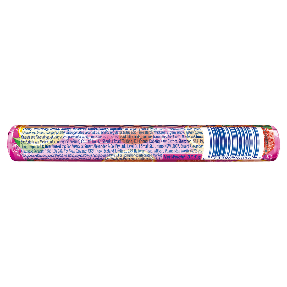 MENTOS Roll Fruit 37.5g