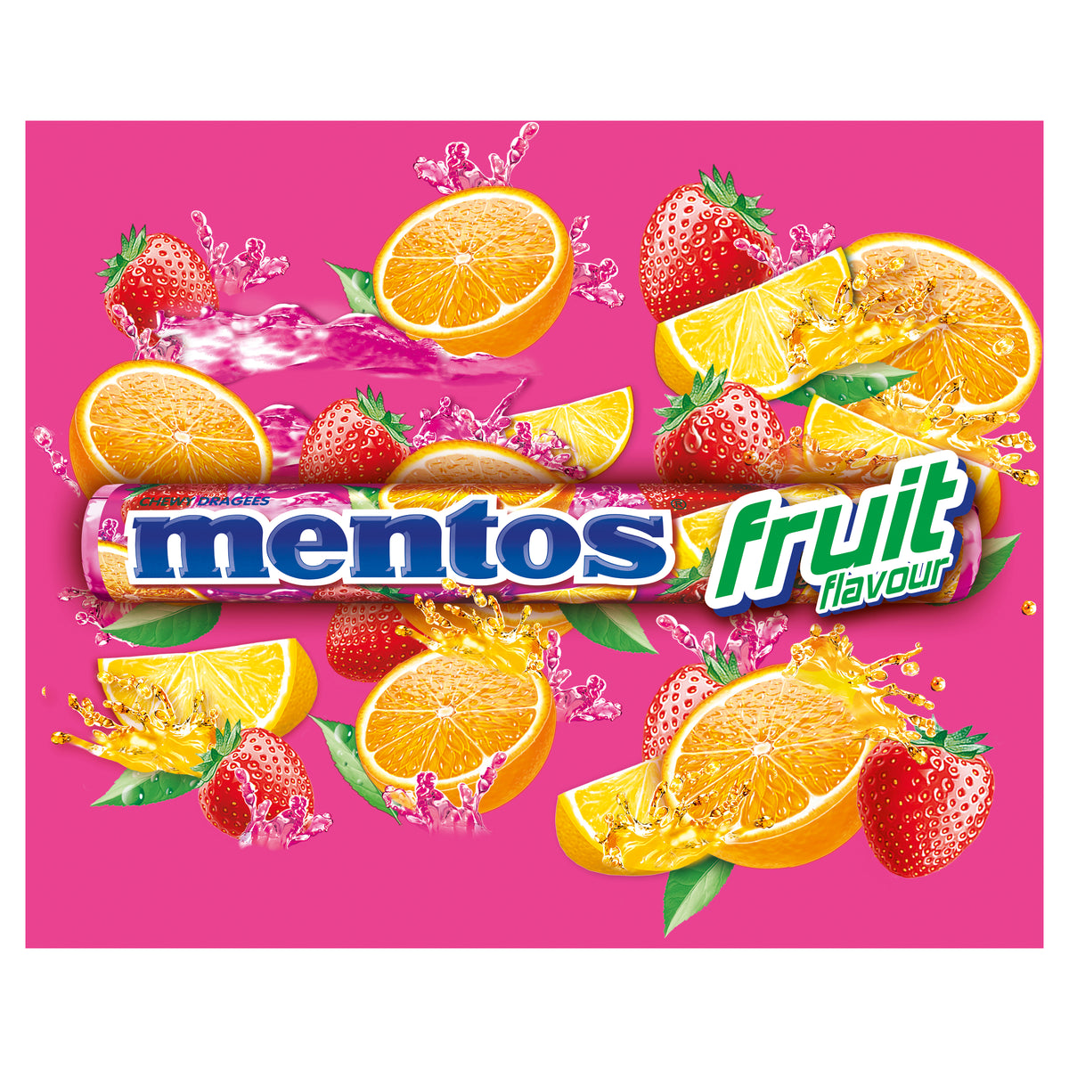 MENTOS Roll Fruit 37.5g