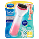 Scholl Velvet Smooth Electric Foot File Pink