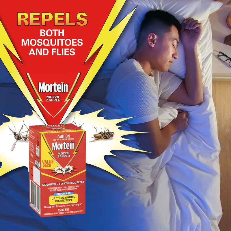MORTEIN Peaceful Nights Mosquito & Fly PlugIn refill 45ML