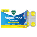 VICKS Vapodrops+Cough Honey Lemon 36