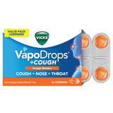 VICKS Vapodrops+Cough Orange 36