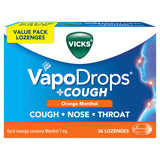 VICKS Vapodrops+Cough Orange 36