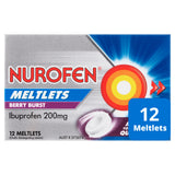 NUROFEN Meltlets Berry Burst 200mg 12 Pack