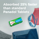 Panadol with Optizorb for Pain Relief, Paracetamol - 500mg 20 Caplets