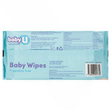 babyU Fragrance Free Wipes 80pack